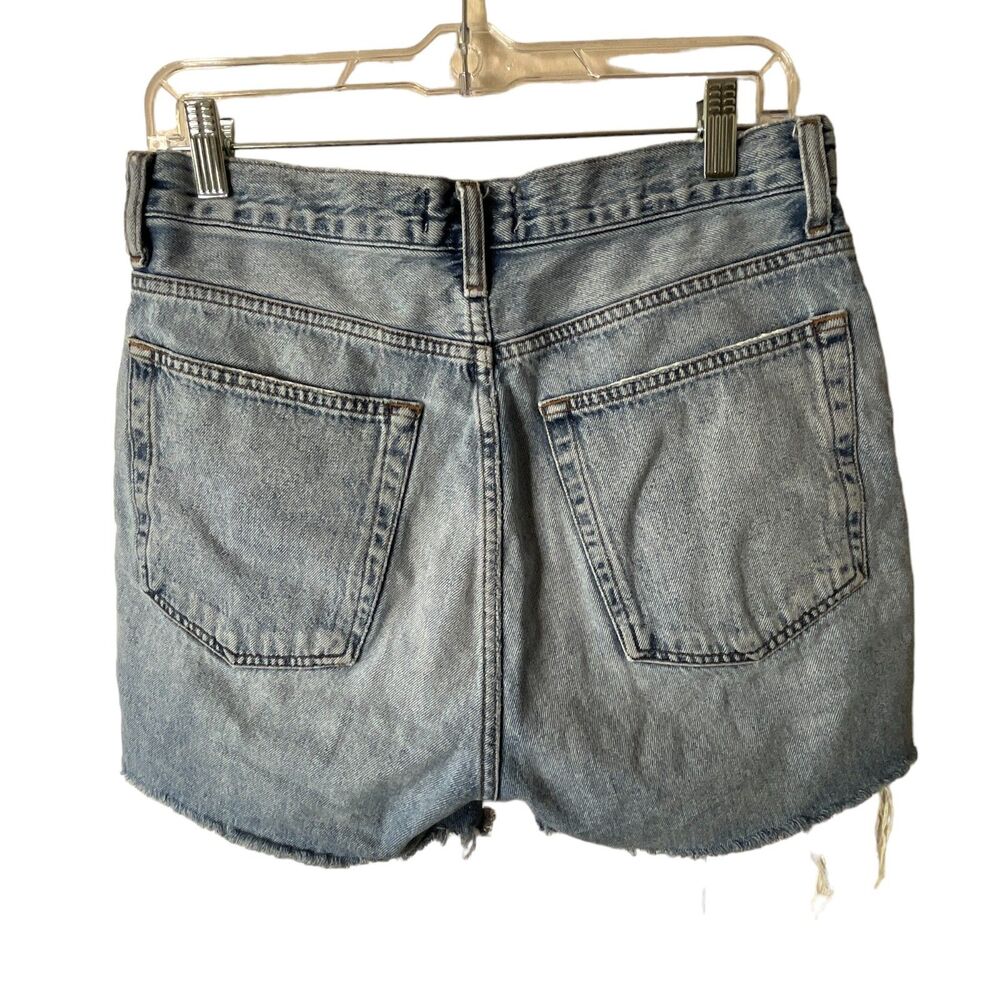 Agolde 90's Pinch Waist Short in Marquee Sz 29 High Rise Cut Off Raw Hem - Picture 2 of 10
